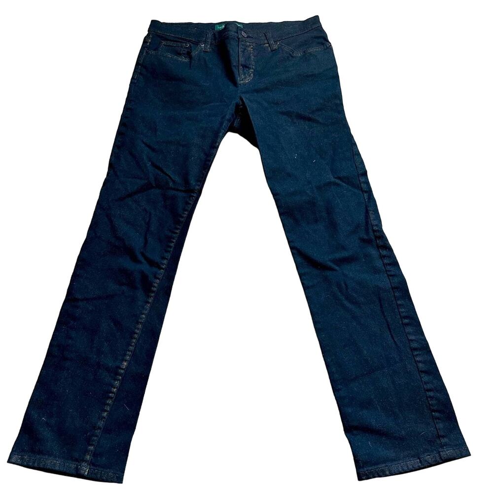 Lauren Jeans Co by Ralph Lauren Jeans Women's Size 10 Black with Gold Dust